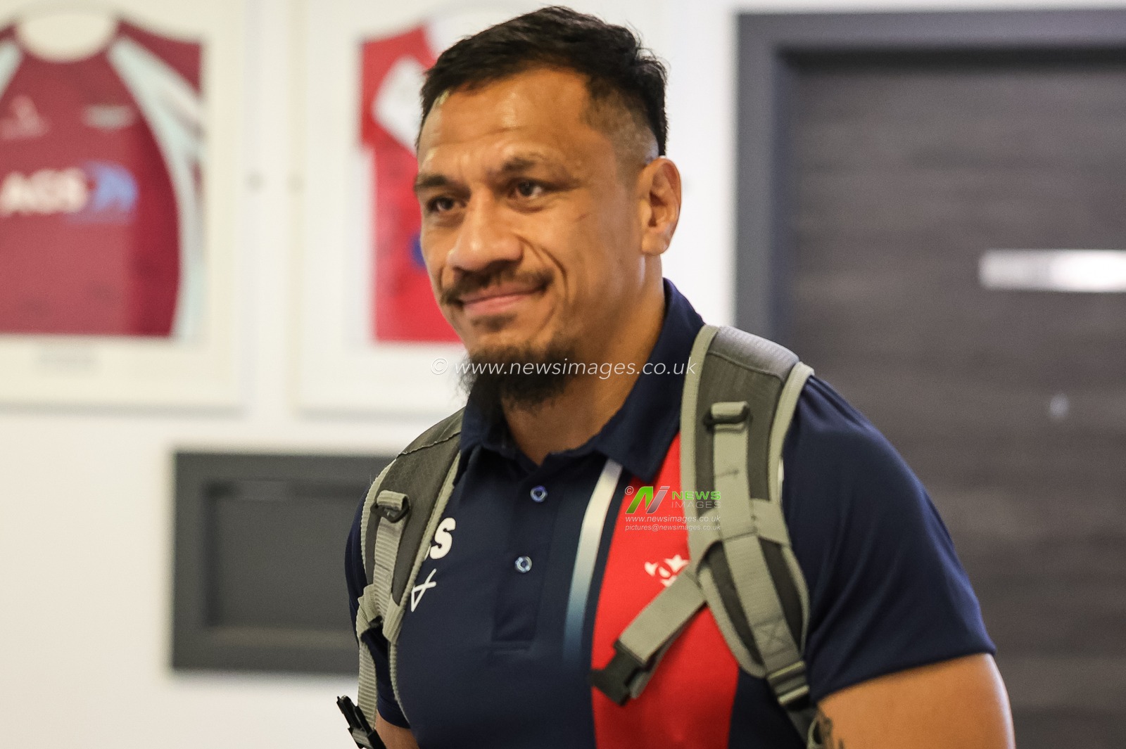 Sauaso Sue of Hull KR arrives during the Betfred Super League Round 20 Salford Red Devils vs Hull KR at Salford Community Stadium, Eccles, United Kingdom, 31st July 2025

(Photo by Mark Cosgrove/News Images)