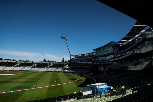 A general view of Edgbaston prior to the 5th Vitality IT20 England Women vs India Women at Edgbaston, Birmingham, United Kingdom, 12th July 2025

(Photo by Izzy Poles/News Images)