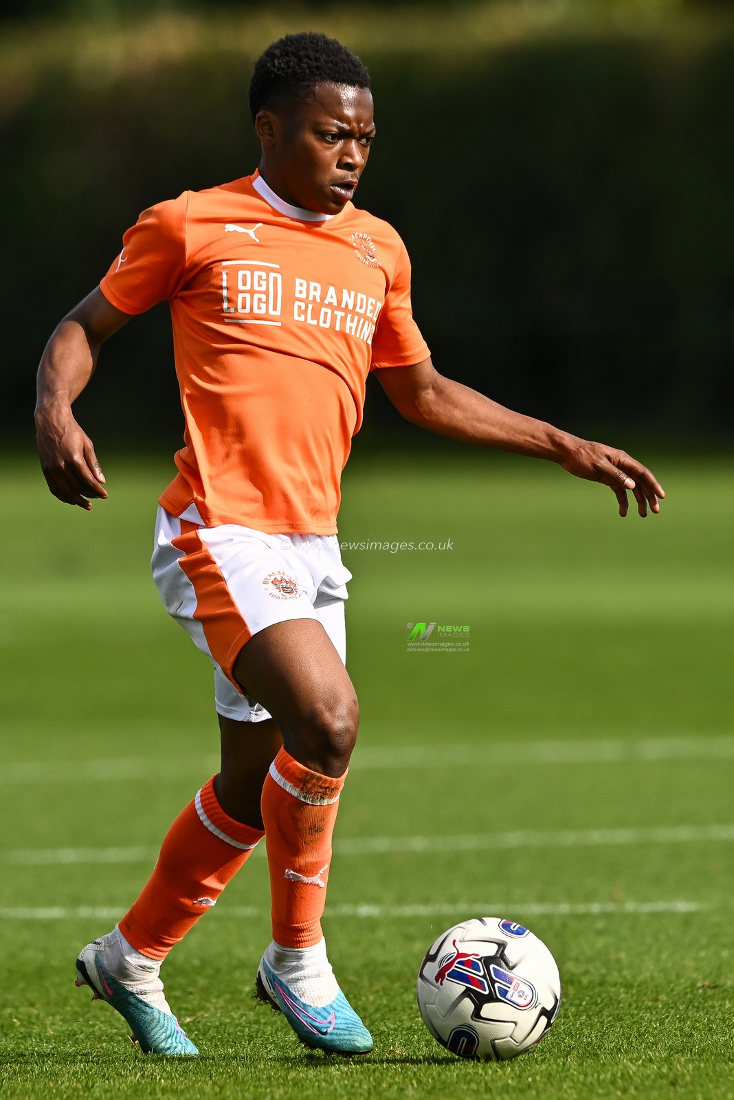 during the Central League match Preston North End vs Blackpool at Springfield Training Ground, Preston, United Kingdom, 26th September 2023

(Photo by Craig Thomas/News Images)