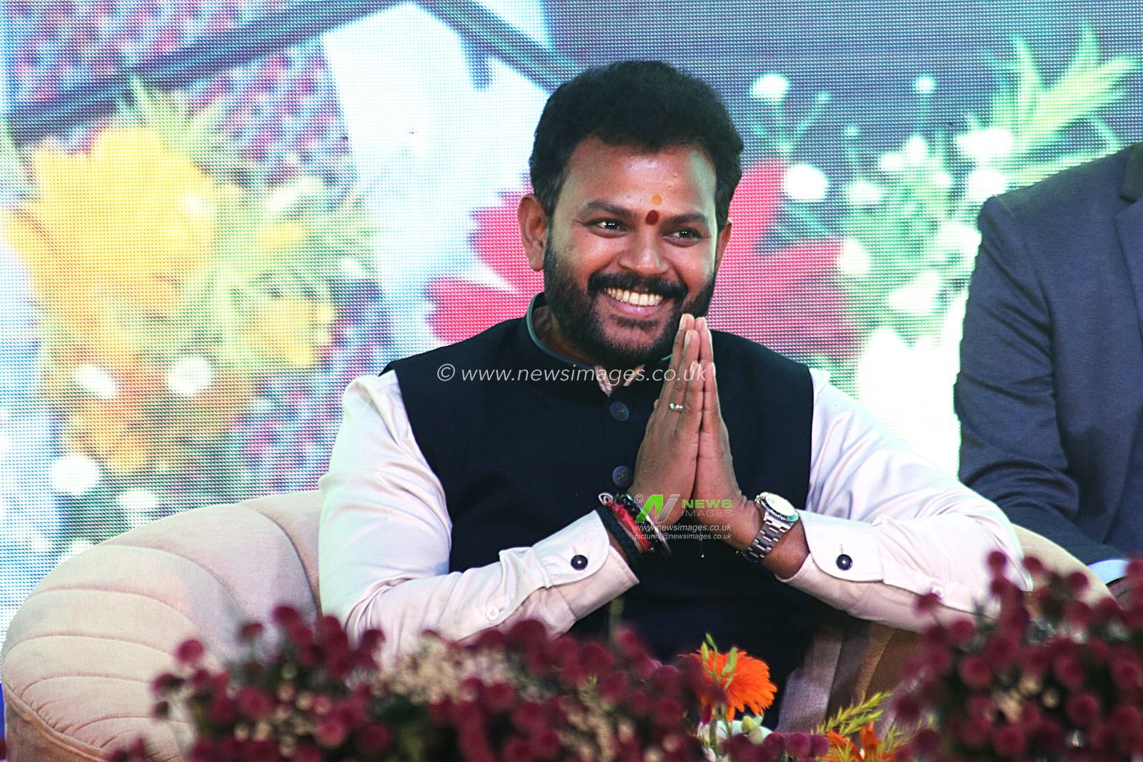Union Aviation Minister Ram Mohan Naidu during 100 years celebration of  NSC Bose International Airport  in Kolkata,India  21 December 2024.Pictures by Debajyoti Chakraborty.(Photo: Debajyoti Chakraborty/News Images)
