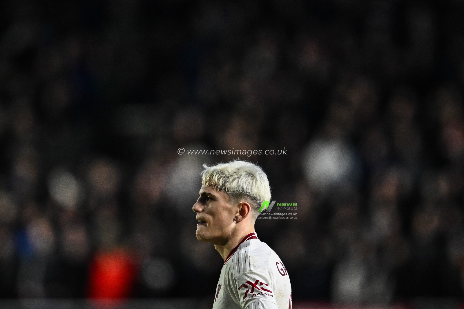 Alejandro Garnacho of Manchester United during the Emirates FA Cup Fourth Round match Newport County vs Manchester United at Rodney Parade, Newport, United Kingdom, 28th January 2024

(Photo by Craig Thomas/News Images)