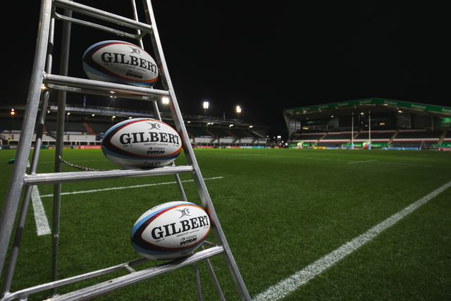 Mattioli Woods Welford Road Stadium ahead of the Gallagher Premiership match Leicester Tigers vs Gloucester Rugby at Mattioli Woods Welford Road Stadium, Leicester, United Kingdom, 19th December 2025

(Photo by Craig Evans/News Images)

*** GER AUT SUI OUT ***
