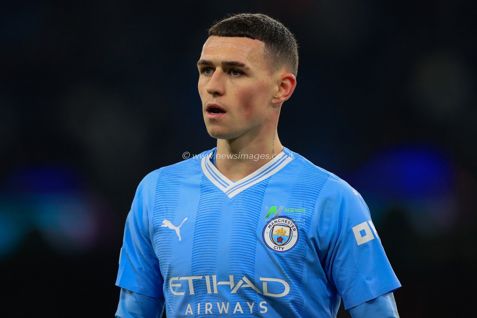 Phil Foden #47 of Manchester City during the UEFA Champions League Group G match Manchester City vs RB Leipzig at Etihad Stadium, Manchester, United Kingdom, 28th November 2023

(Photo by Conor Molloy/News Images)