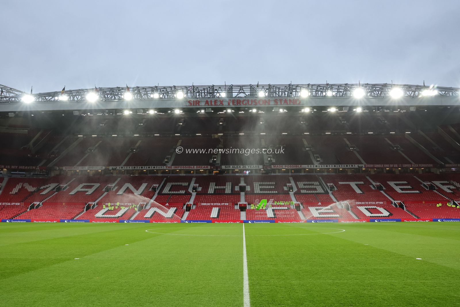 A general view of Old Trafford during the Emirates FA Cup Third Round match Manchester United vs Brighton and Hove Albion at Old Trafford, Manchester, United Kingdom, 11th January 2026

(Photo by Mark Cosgrove/News Images)