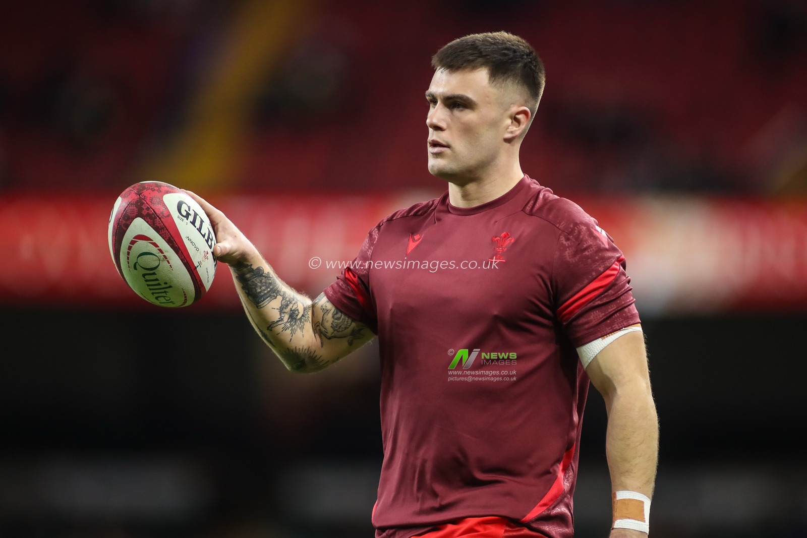Joe Hawkins of Wales during the Quilter Nations Series 2025 match Wales vs South Africa at Principality Stadium, Cardiff, United Kingdom, 29th November 2025

(Photo by Andrew Lewis/News Images)

*** GER AUT SUI OUT ***