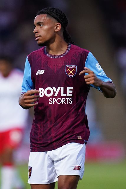 during the pre-season friendly match Stevenage vs West Ham United at Lamex Stadium, Stevenage, United Kingdom on 22 July 2026

(Photo by Harvey Murphy/News Images)