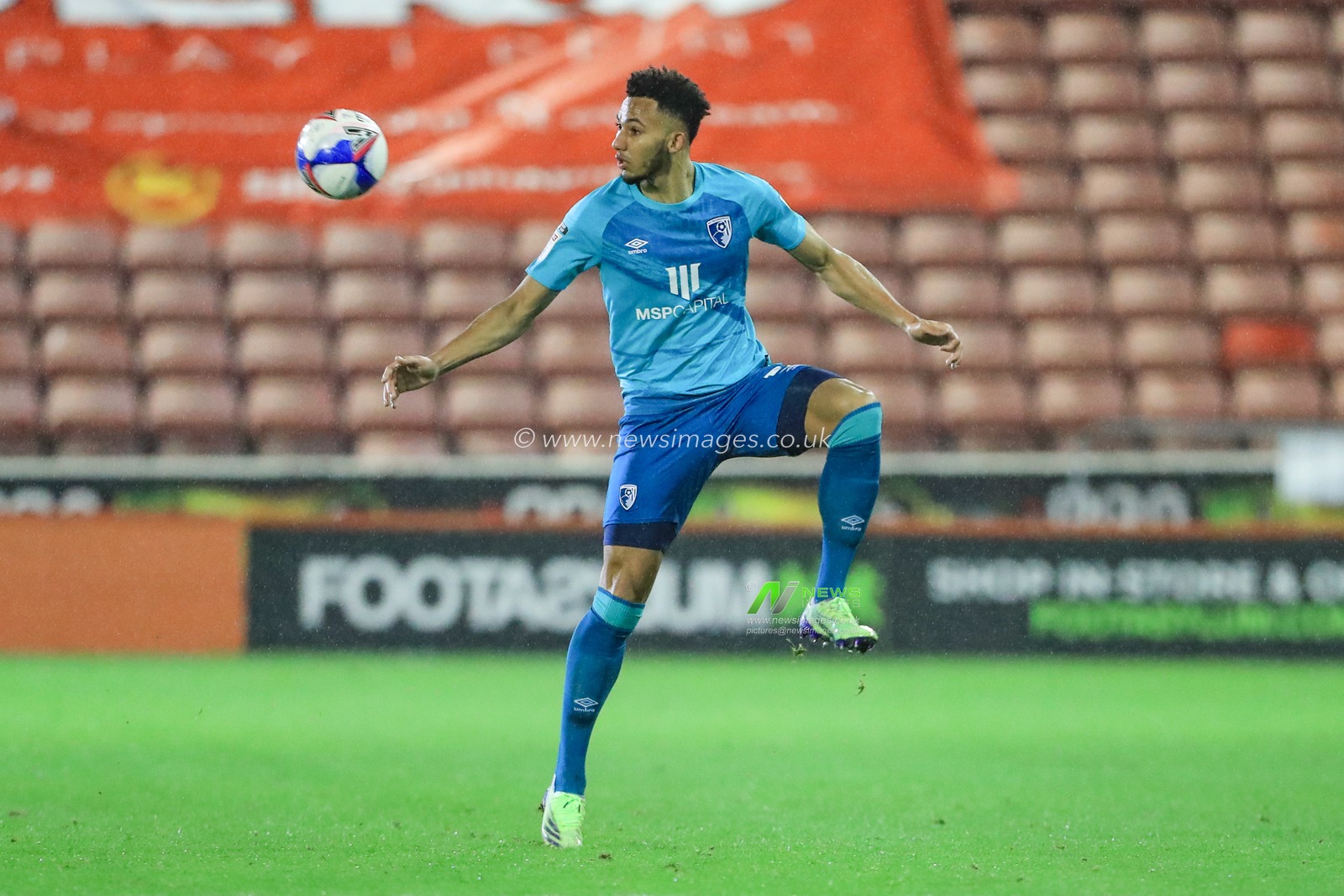 Lloyd Kelly #5 of Bournemouth in action during the game