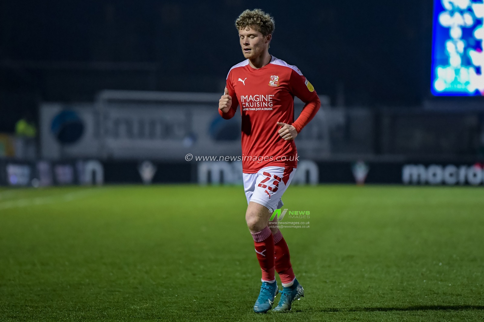 Matt Palmer #23 of Swindon Town