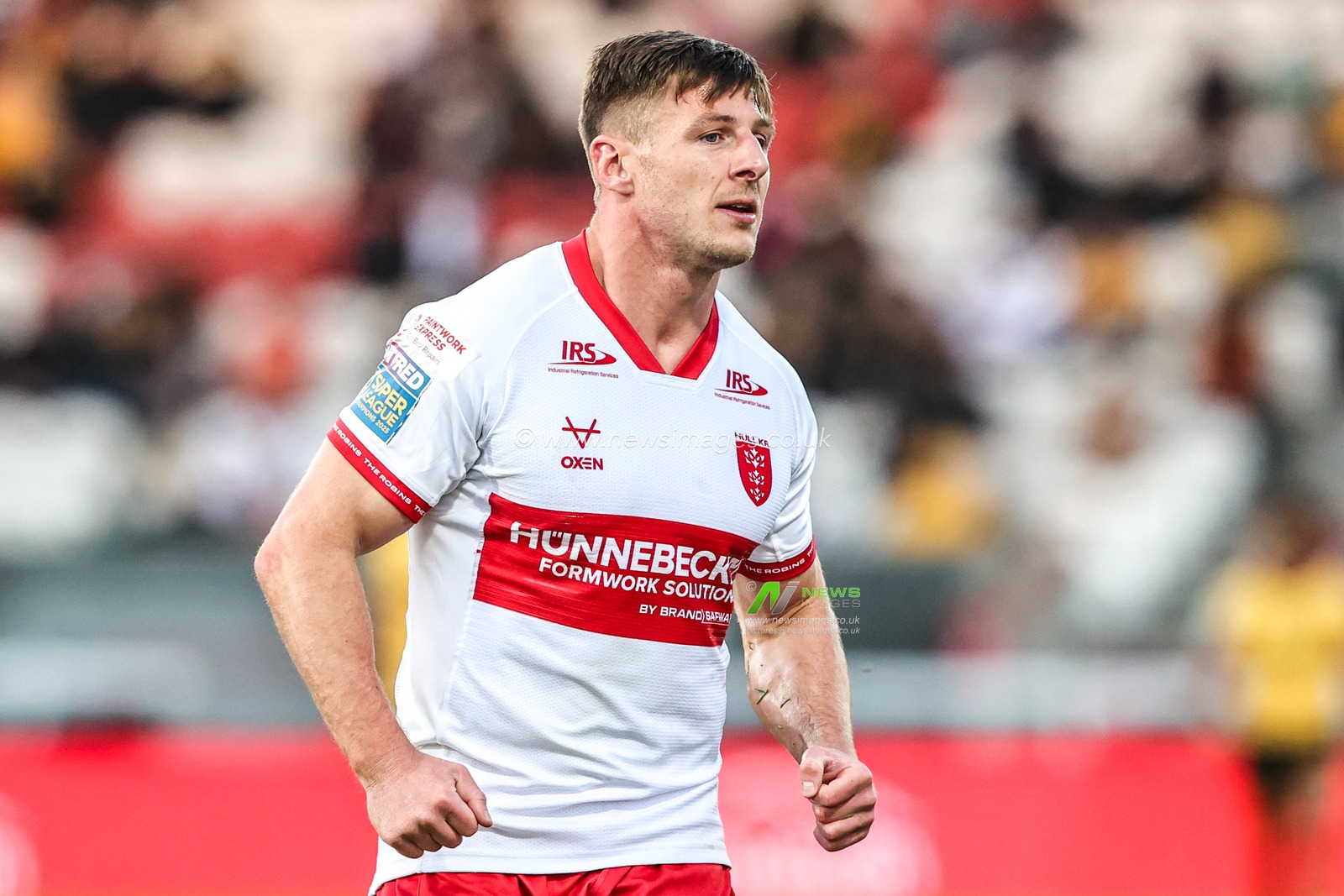 Tom Davies of Hull KR during the Betfred Super League round 10 match Hull KR vs Castleford Tigers at Sewell Group Craven Park, Hull, United Kingdom on 30 April 2026

(Photo by Alfie Cosgrove/News Images)