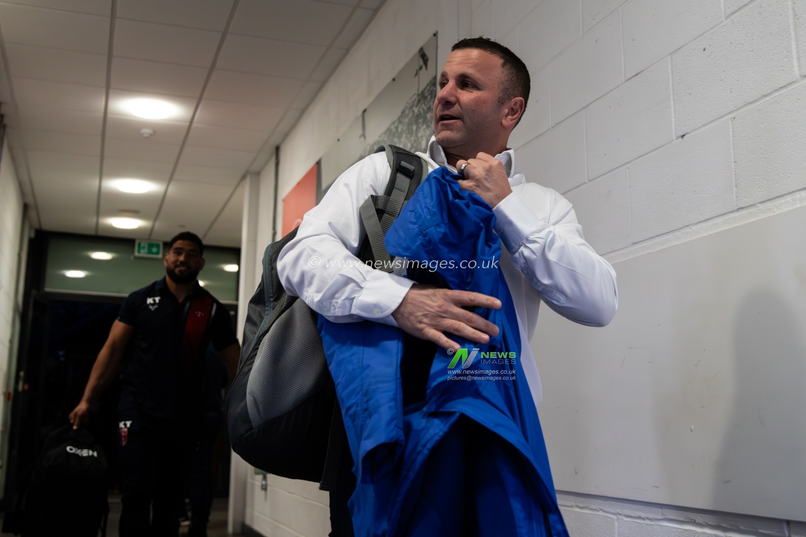 Willie Peters Head Coach of Hull KR arrives ahead of the Betfred Super League Round 4 match St Helens vs Hull KR at Totally Wicked Stadium, St Helens, United Kingdom, 7th March 2025

(Photo by Gareth Evans/News Images)