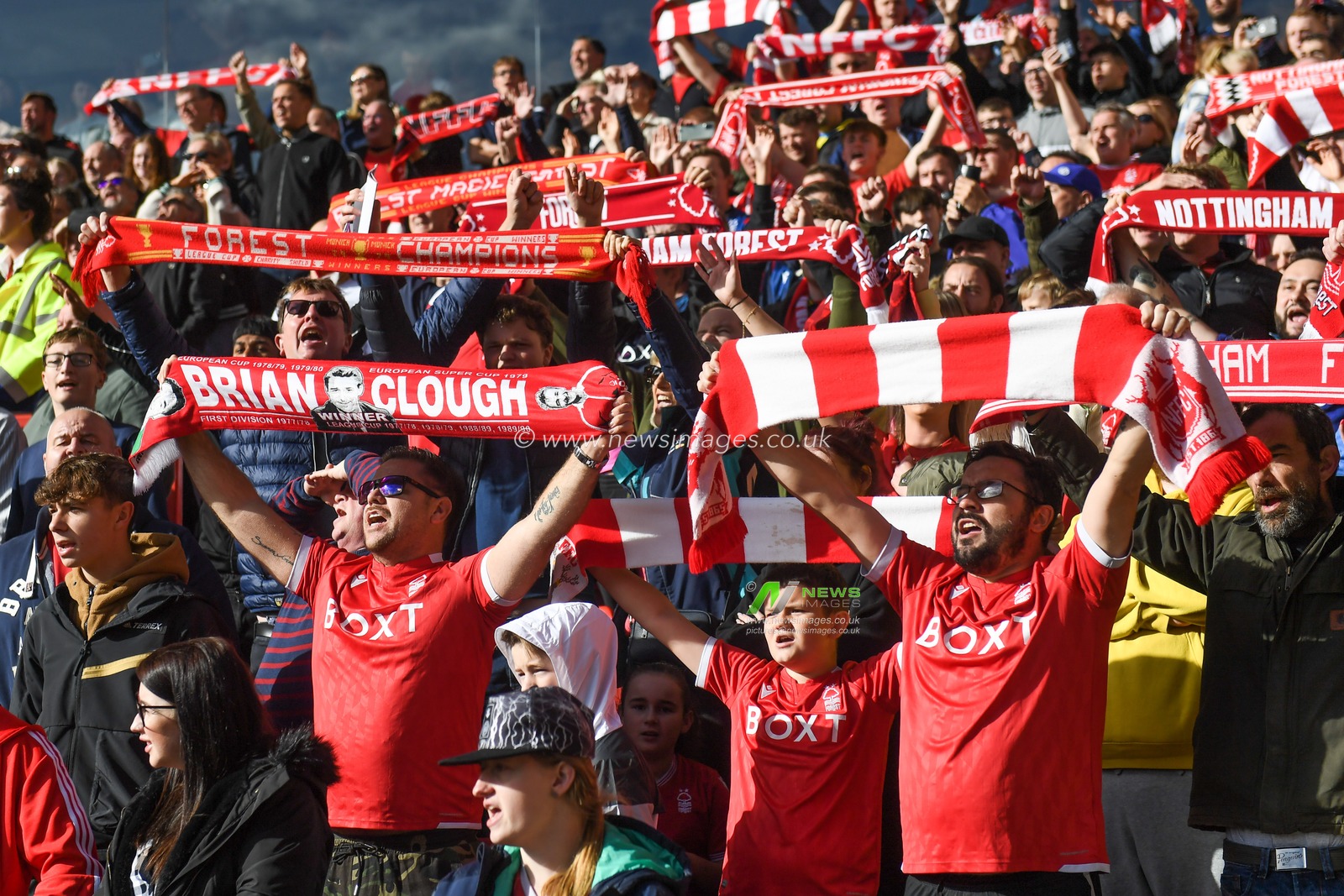 Home Supporters during the Premier League match Nottingham Forest vs Liverpool at City Ground, Nottingham, United Kingdom, 22nd October 2022

(Photo by Mike Jones/News Images)
