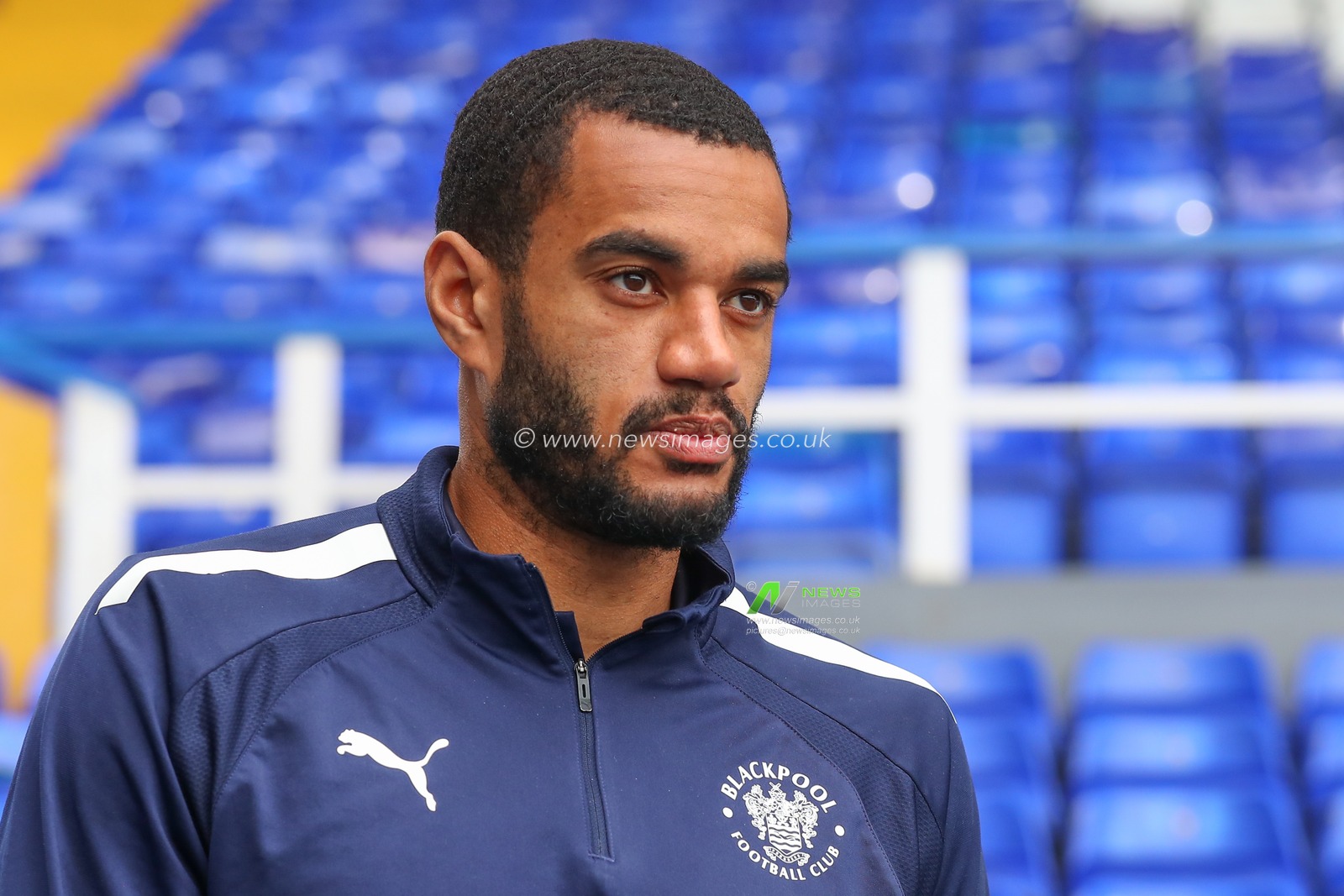 Curtis Nelson #31 of Blackpool arrives ahead of the Sky Bet Championship match Birmingham City vs Blackpool at St Andrews, Birmingham, United Kingdom, 22nd April 2023

(Photo by Gareth Evans/News Images)