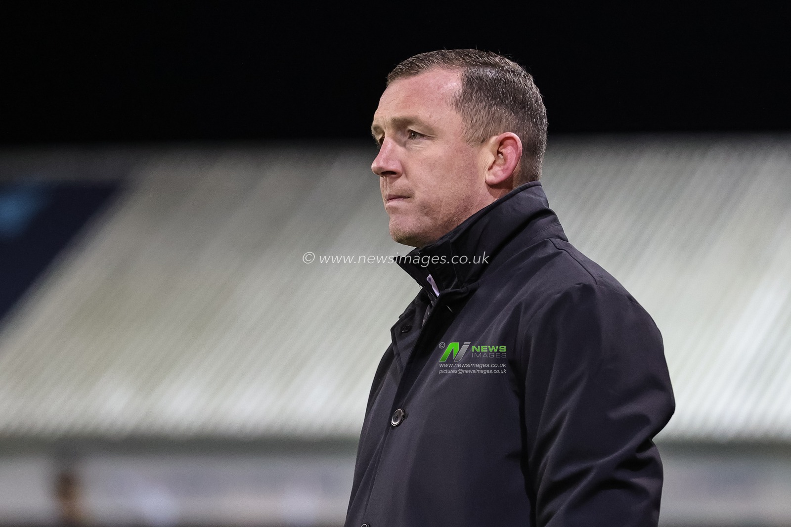 Neill Collins Head coach of Barnsley reacts during the Sky Bet League 1 match Peterborough United vs Barnsley at Weston Homes Stadium, Peterborough, United Kingdom, 29th December 2023

(Photo by Mark Cosgrove/News Images)
