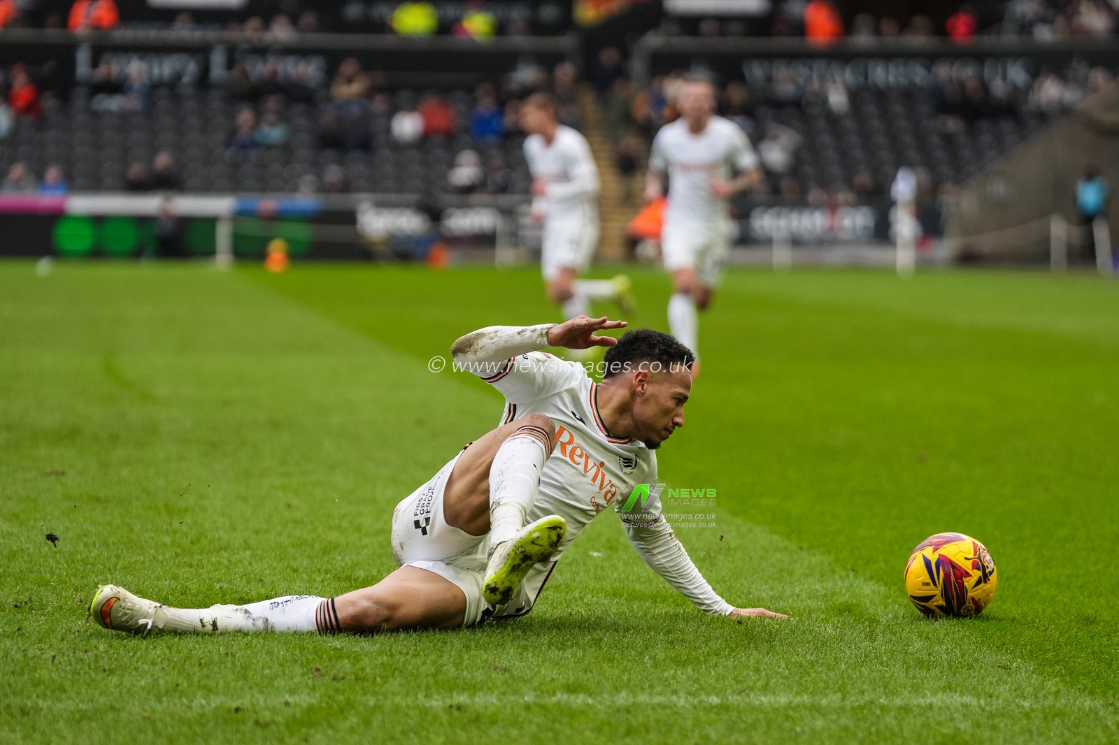 Ronald of Swansea City during the Sky Bet Championship match Swansea City vs Coventry City at Swansea.com Stadium, Swansea, United Kingdom, 1st February 2025

(Photo by Andrew Lewis/News Images)