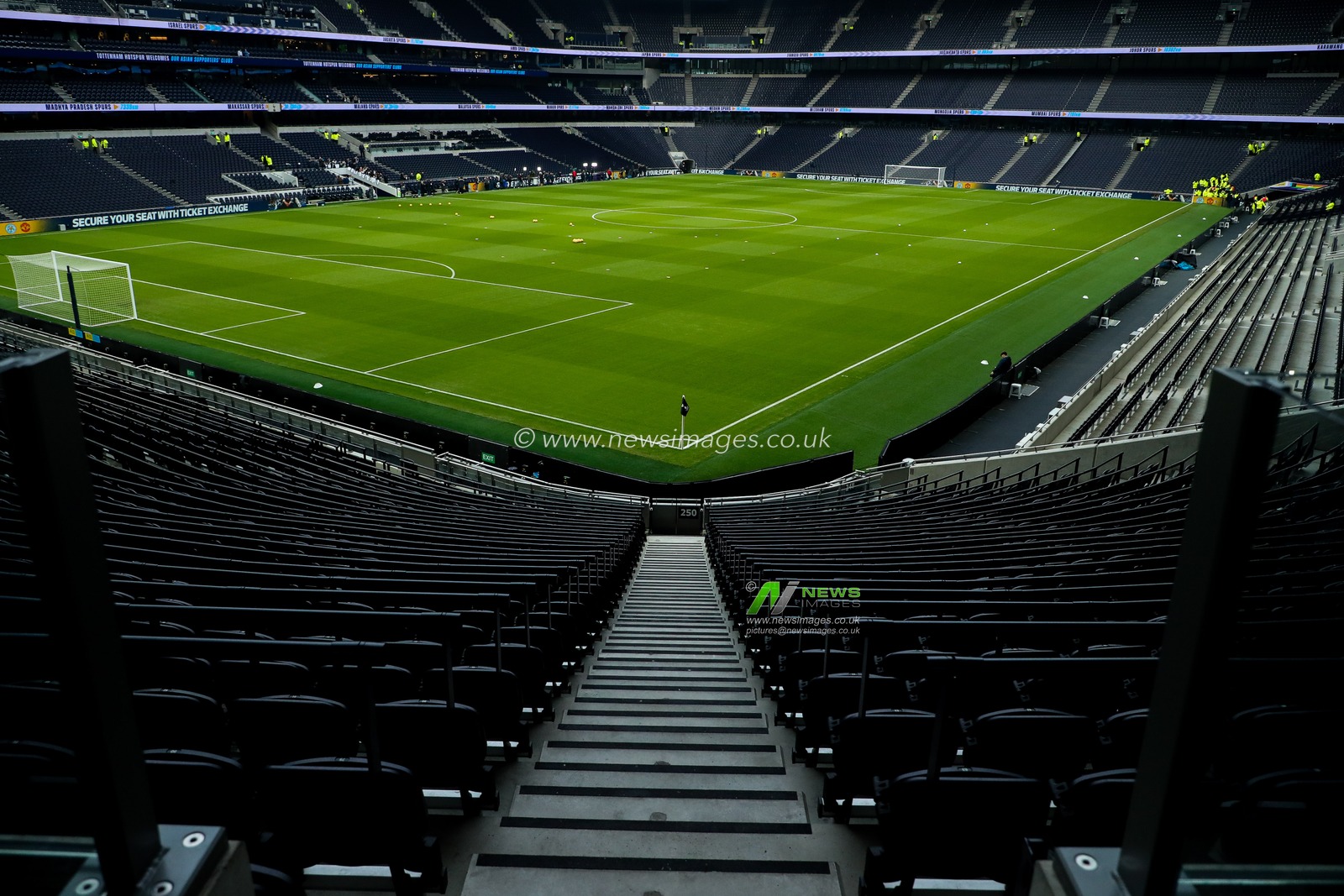 A detailed view of Tottenham Hotspur Stadium prior to the Premier League match Tottenham Hotspur vs Newcastle United at Tottenham Hotspur Stadium, London, United Kingdom, 4th January 2025

(Photo by Izzy Poles/News Images)