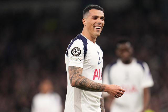 Pedro Porro of Tottenham Hotspur during the UEFA Champions League match Tottenham Hotspur vs Atletico Madrid at Tottenham Hotspur Stadium, London, United Kingdom on 18 March 2026

(Photo by Harvey Murphy/News Images)