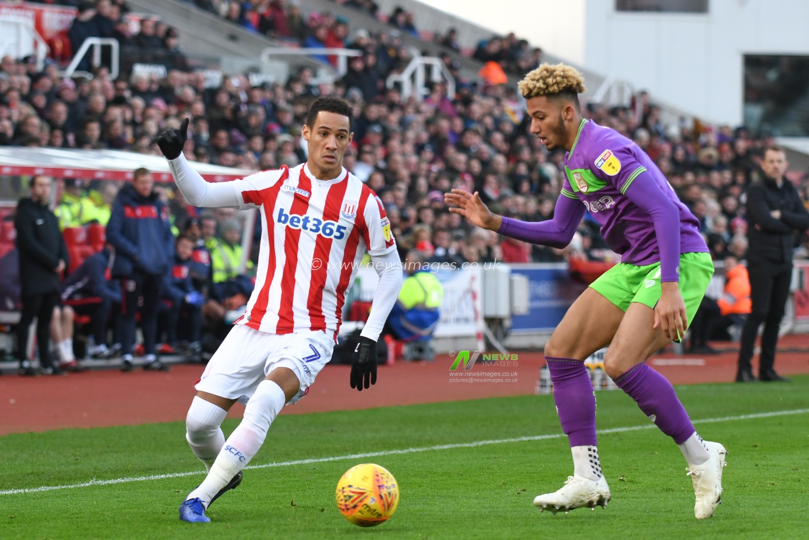 1st January 2019, Bet 365 Stadium, Stoke-on-Trent, England; Sky Bet Championship, Stoke City vs Bristol City ; 


Credit: Richard Long/News Images

English Football League images are subject to DataCo Licence