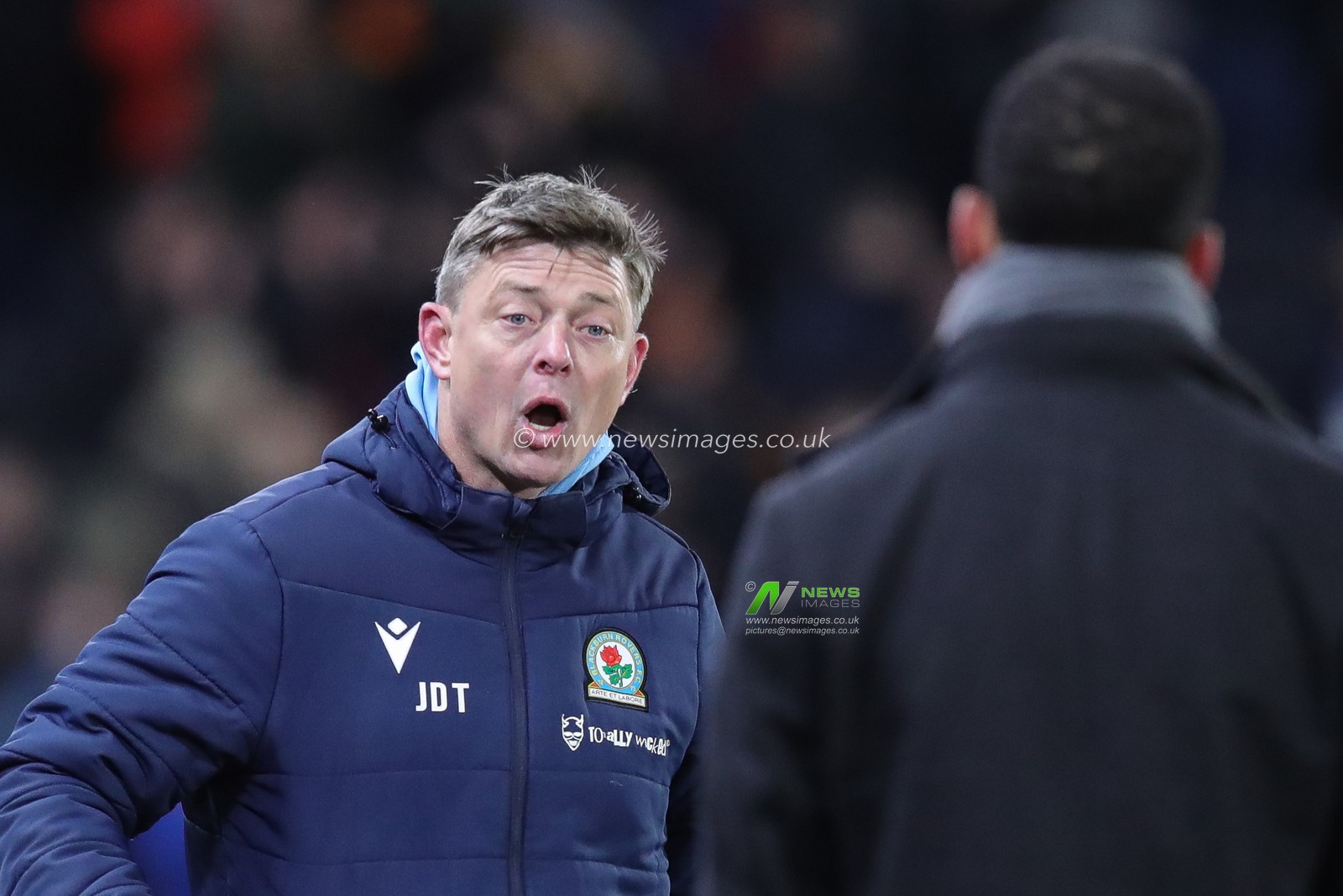 Jon Dahl Tomasson manager of Blackburn Rovers reacts during the Sky Bet Championship match Hull City vs Blackburn Rovers at MKM Stadium, Hull, United Kingdom, 29th December 2023

(Photo by James Heaton/News Images)
