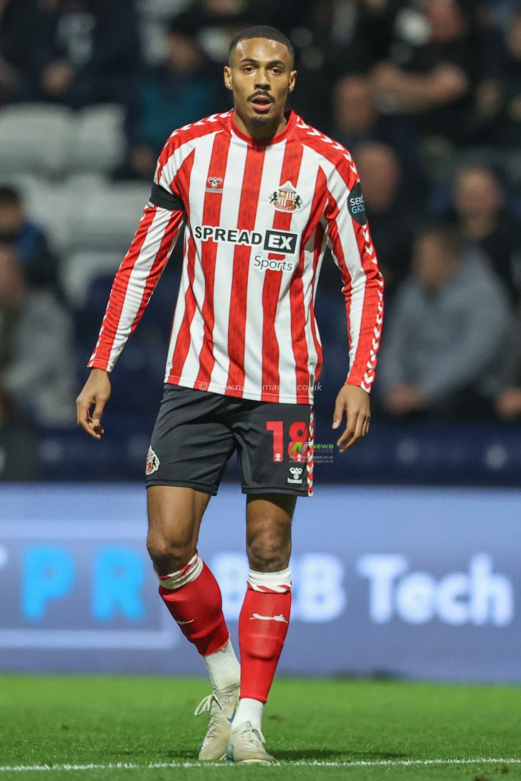 Wilson Isidor of Sunderland during the Sky Bet Championship match Preston North End vs Sunderland at Deepdale, Preston, United Kingdom, 6th November 2024

(Photo by Alfie Cosgrove/News Images)