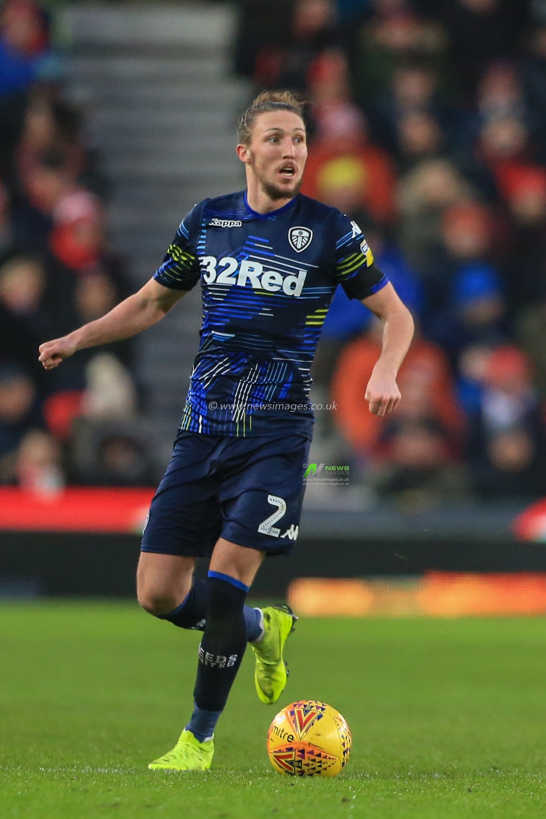 19th January 2019, Bet 365 Stadium, Stoke-on-Trent, England; Sky Bet Championship, Stoke City vs Leeds United ; Luke Ayling (02) of Leeds Utd during the game


Credit: Mark Cosgrove/News Images

English Football League images are subject to DataCo Licence