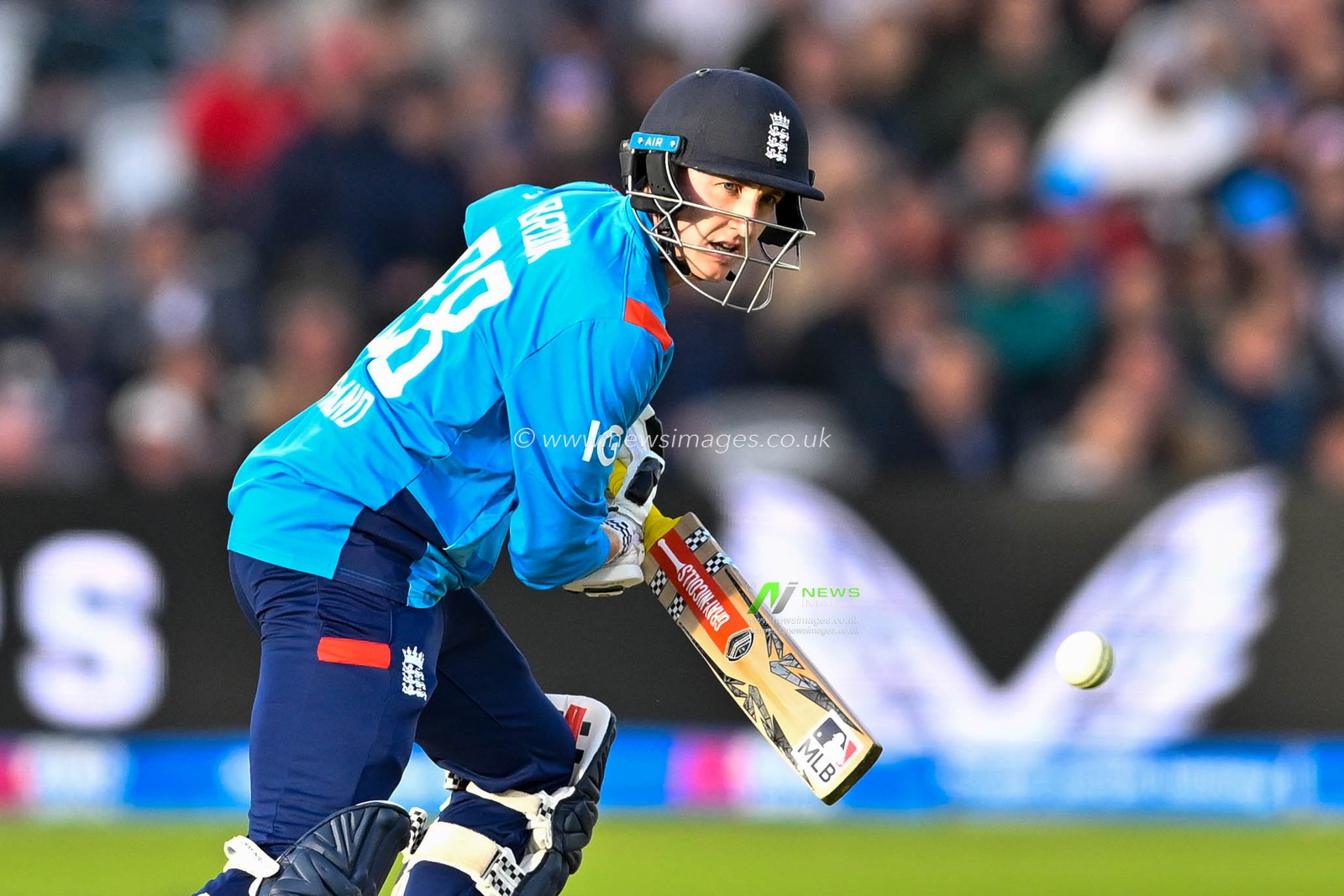 Harry BROOK of England batting during the Third Metro Bank One Day International England v Australia at Lords, London, United Kingdom, 27th September 2024

(Photo by Mark Dunn/News Images)