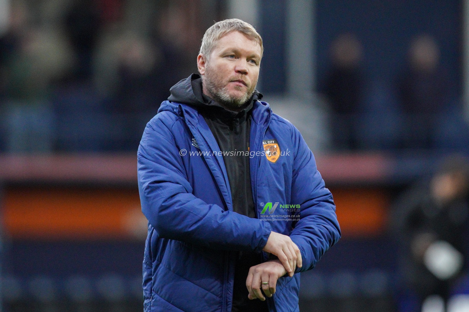Grant McCann manager of Hull City after the game finishes 1:0 to Luton Town