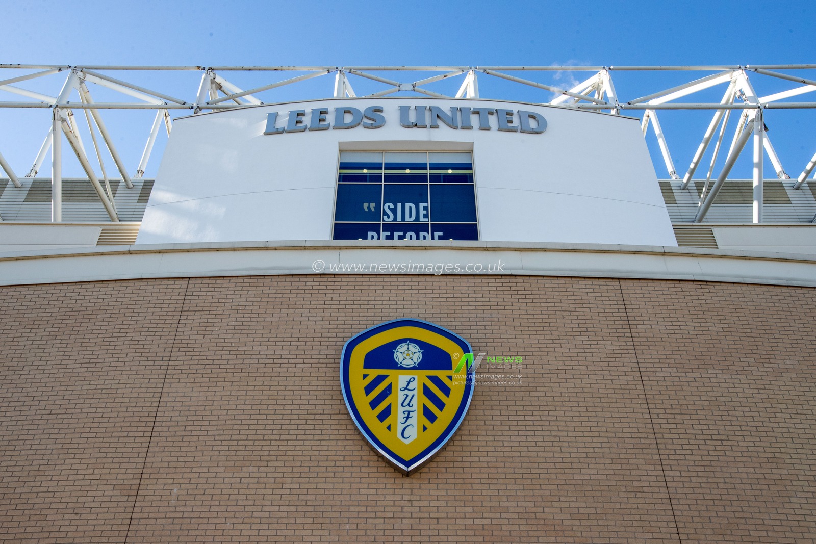 General view outside Elland Road Stadium ahead of the Premier League match Leeds United vs Arsenal at Elland Road, Leeds, United Kingdom, 16th October 2022

(Photo by James Heaton/News Images)