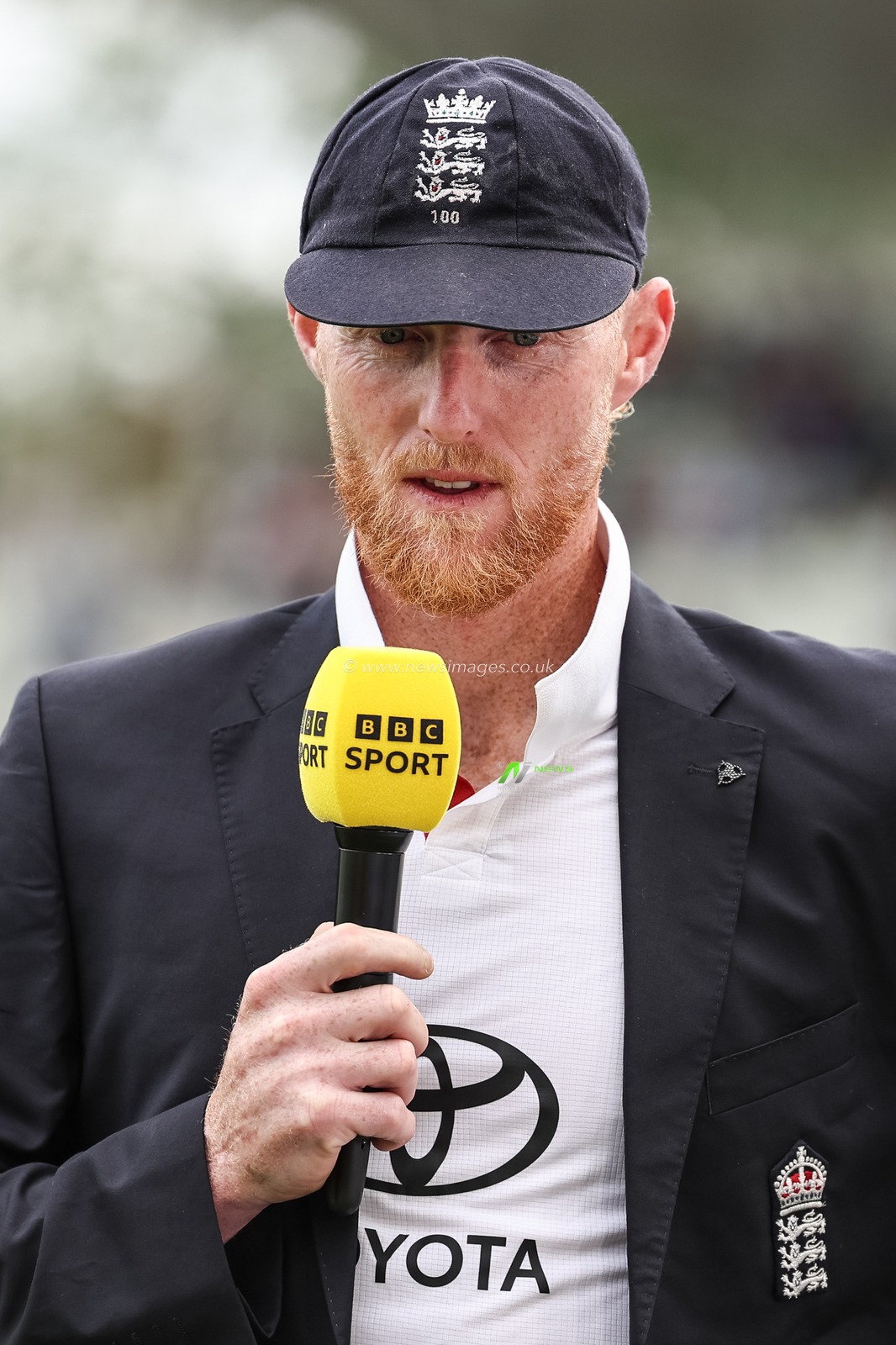 England captain Ben Stokes is interviewed by BBC Cricket during the 2nd Rothesay Test Match Day 1 England vs India at Edgbaston, Birmingham, United Kingdom, 2nd July 2025

(Photo by Mark Cosgrove/News Images)