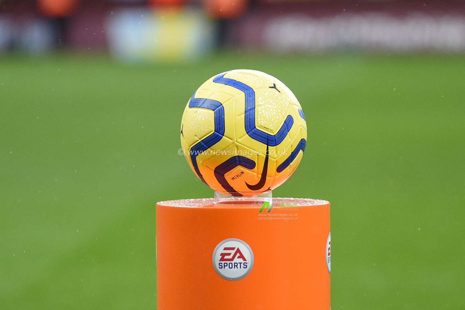 26th December 2019, Villa Park, Birmingham, England; Premier League, Aston Villa v Norwich City : Todays match ball

Credit: Richard Long/News Images
