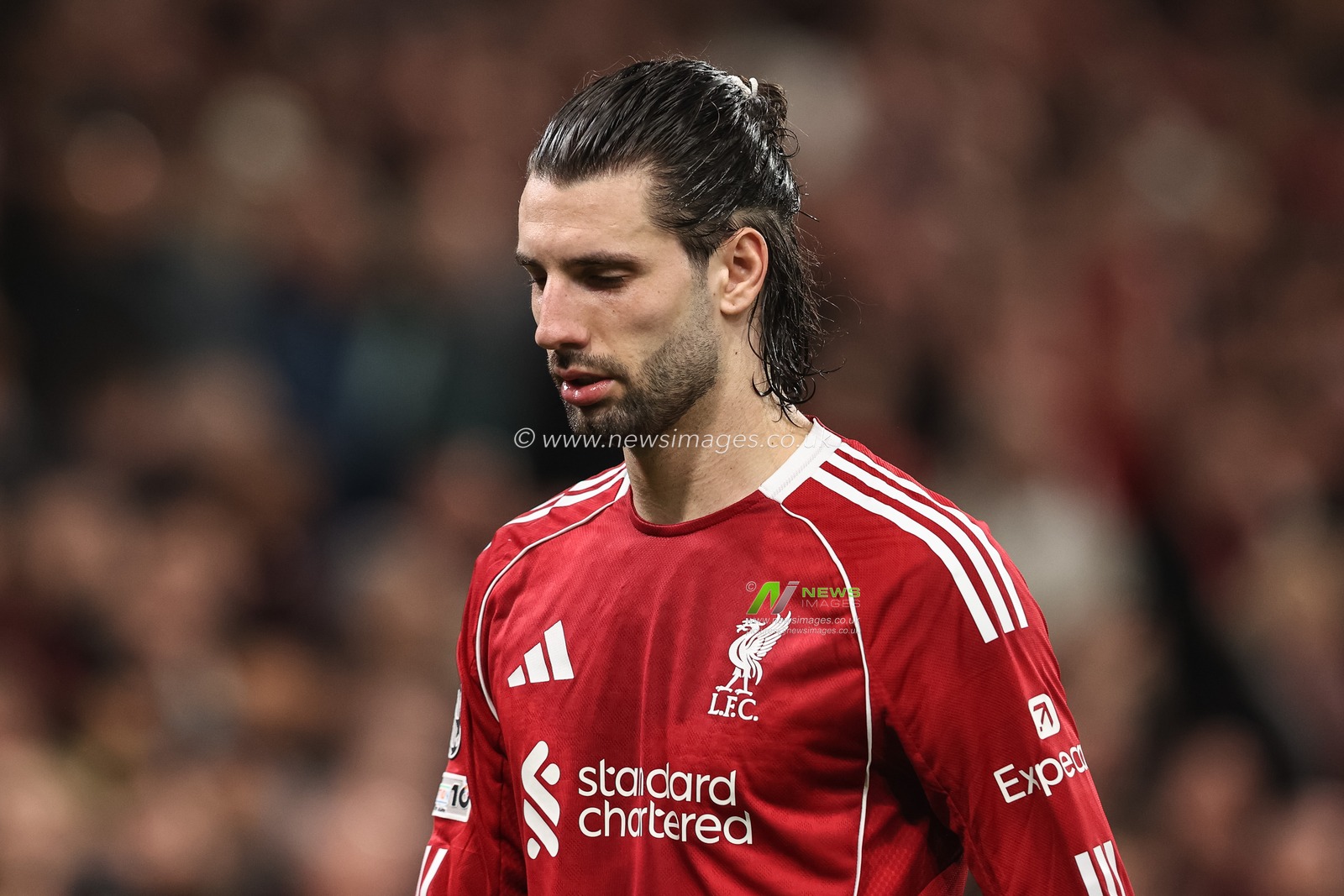 Dominik Szoboszlai of Liverpool during the UEFA Champions League last 16 second leg match Liverpool vs Galatasaray at Anfield, Liverpool, United Kingdom on 18 March 2026

(Photo by Alfie Cosgrove/News Images)