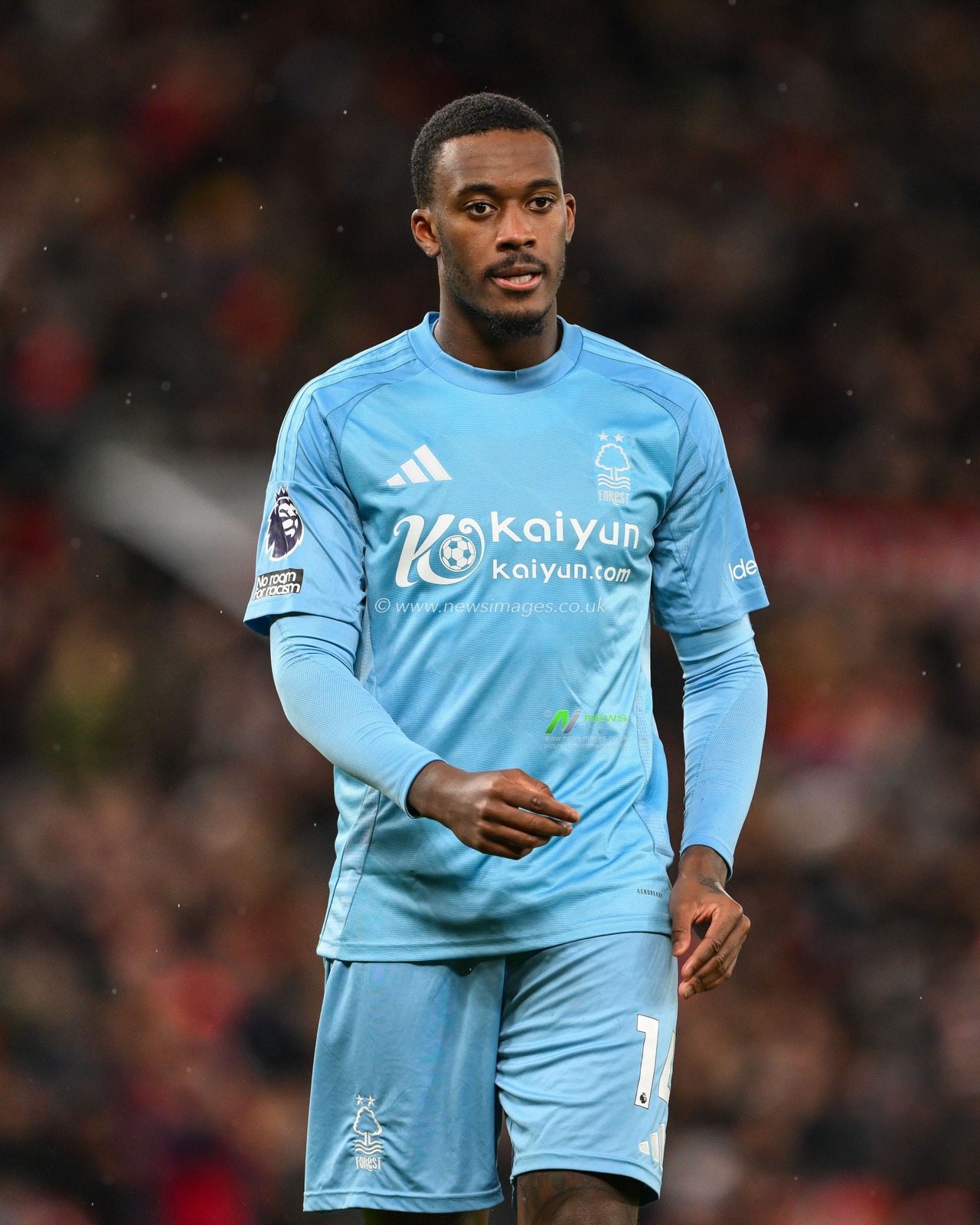 Callum Hudson-Odoi of Nottingham Forest during the Premier League match Manchester United vs Nottingham Forest at Old Trafford, Manchester, United Kingdom, 7th December 2024

(Photo by Craig Thomas/News Images)