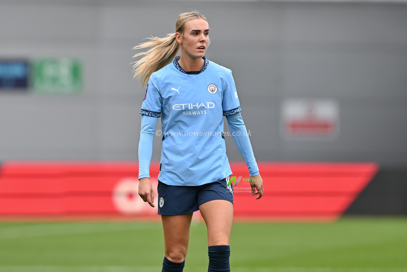 Jill Roord of Manchester City Women during the The Barclays Women's Super League match Manchester City Women vs West Ham United Women at Joie Stadium, Manchester, United Kingdom, 6th October 2024

(Photo by Cody Froggatt/News Images)
