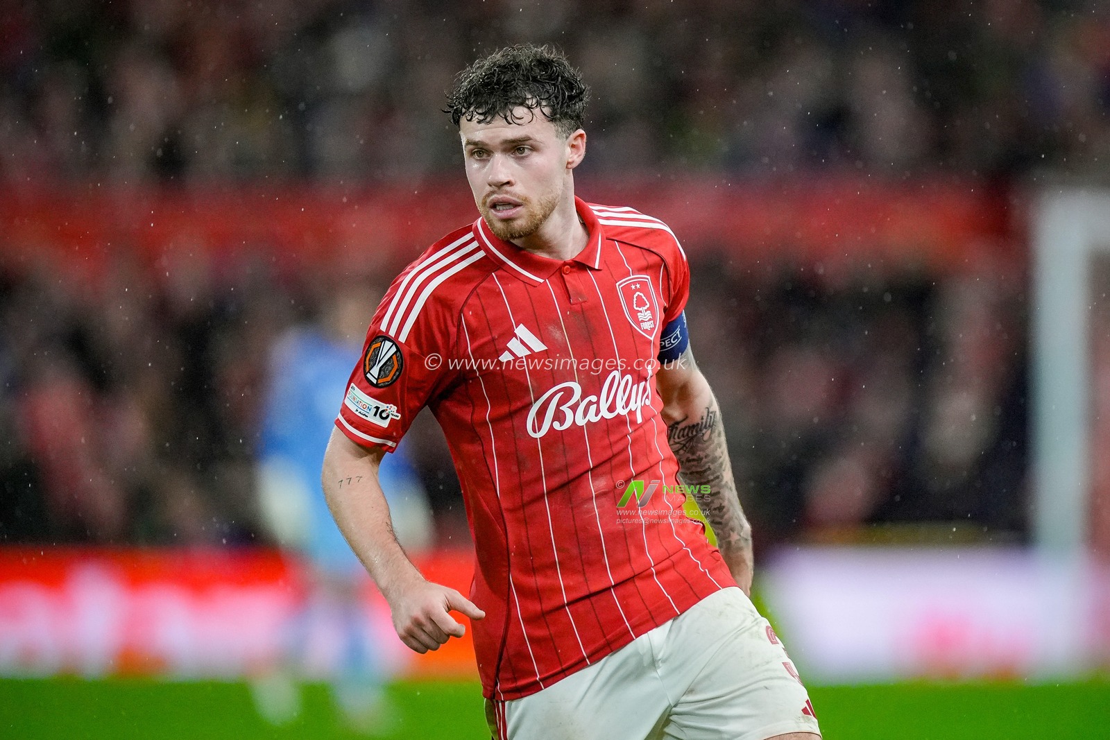 Neco Williams of Nottingham Forest during the UEFA Europa League 
Knockout Round Play-offs match Nottingham Forest vs Fenerbahce at City Ground, Nottingham, United Kingdom on 26 February 2026

(Photo by Maynard Manyowa/News Images)