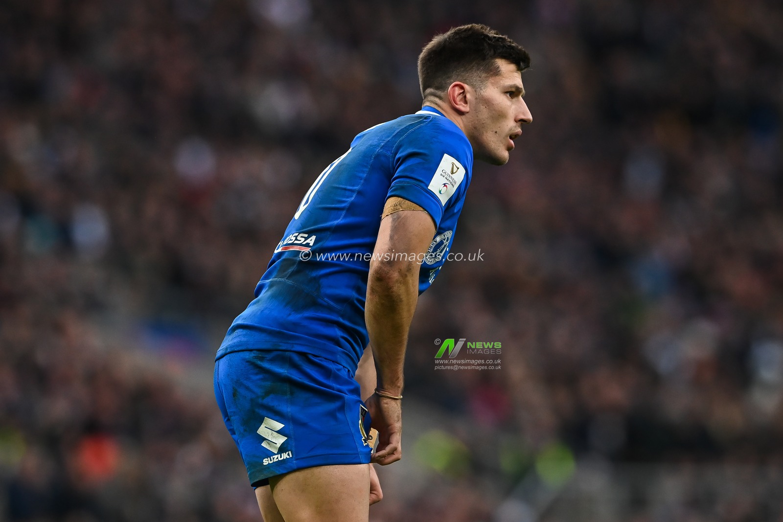 Tommaso Allan of Italy during the 2023 Guinness 6 Nations match England vs Italy at Twickenham Stadium, Twickenham, United Kingdom, 12th February 2023

(Photo by Craig Thomas/News Images)
