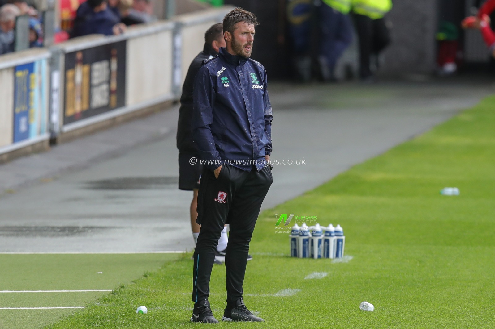 Michael Carrick manager of Middlesbrough during the Pre-season friendly match York City vs Middlesbrough at LNER Community Stadium, York, United Kingdom, 15th July 2023

(Photo by James Heaton/News Images)