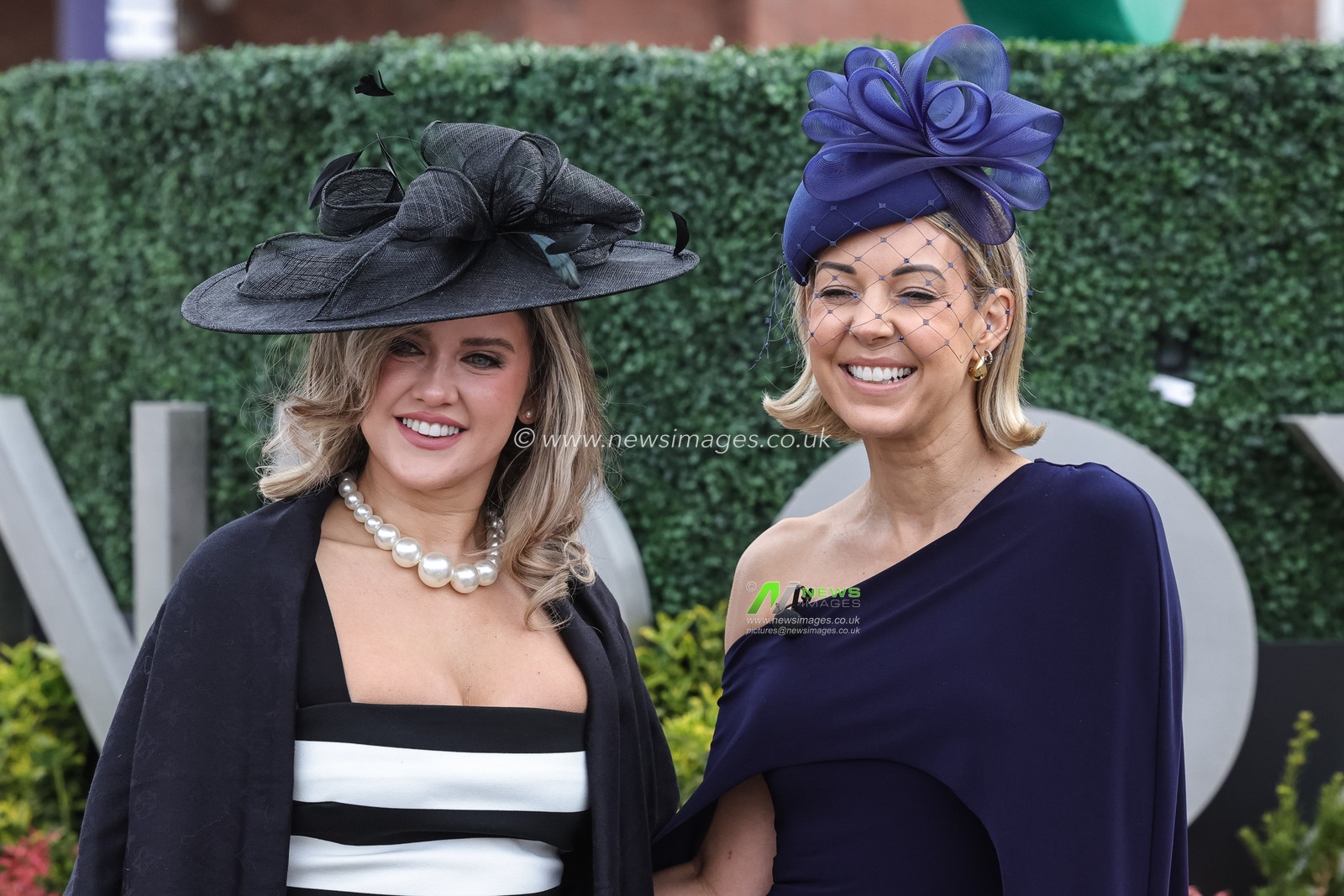 The Ladies arrive ahead of todays racing during the 2026 Randox Grand National Ladies Day at Aintree Racecourse, Aintree, United Kingdom on 10 April 2026

(Photo by Mark Cosgrove/News Images)