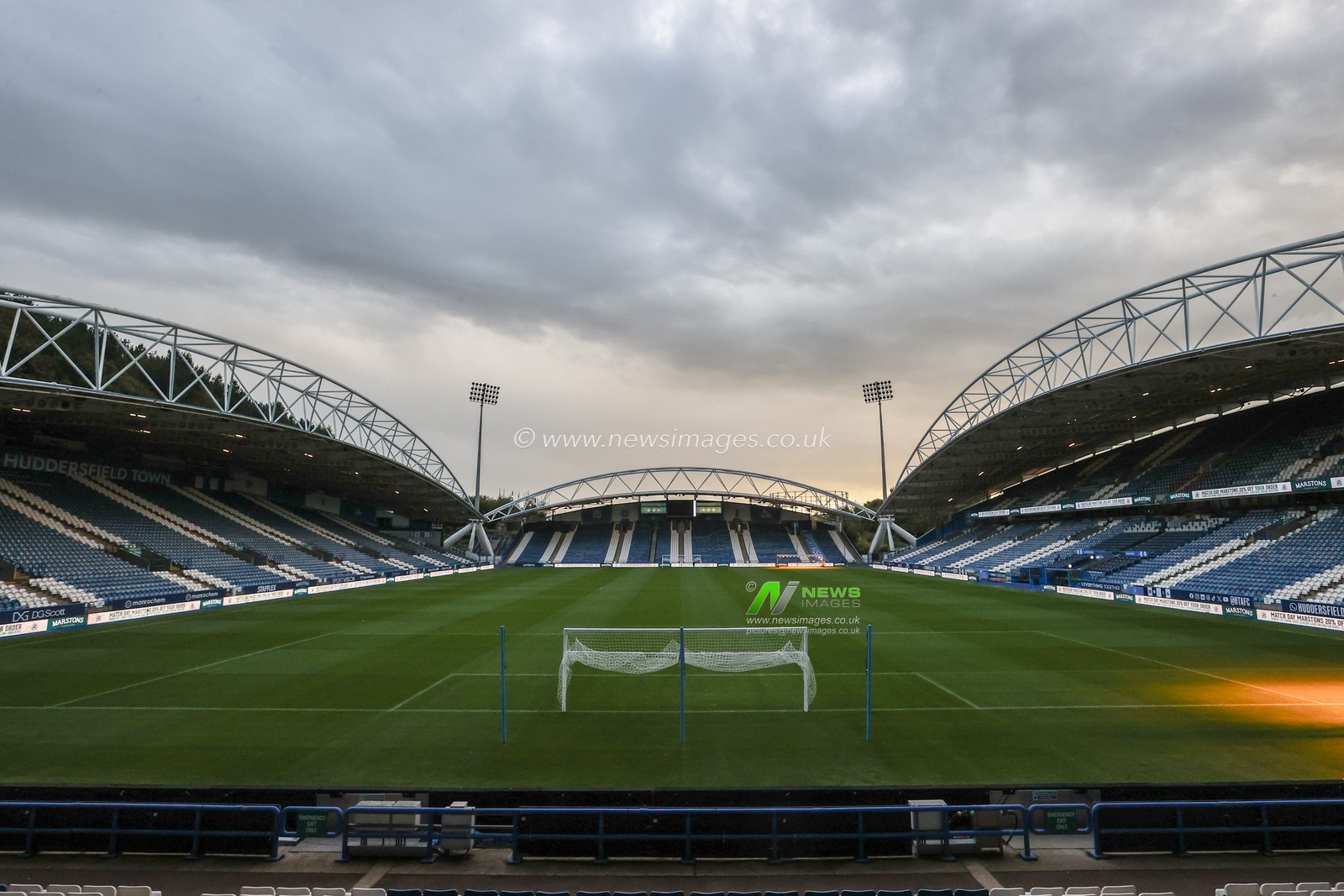 A general view of the John Smithâ€™s Stadium during the Bristol Street Motors Trophy match Huddersfield Town vs Barnsley at John Smith's Stadium, Huddersfield, United Kingdom, 8th October 2024

(Photo by Alfie Cosgrove/News Images)
