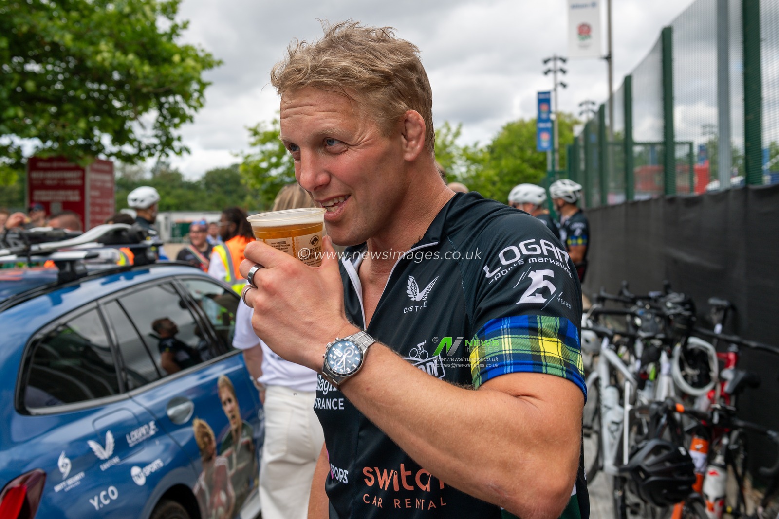 Lewis Moody arrives ahead of the Gallagher PREM Final match Northampton Saints vs Exeter Chiefs at Allianz Stadium, Twickenham, United Kingdom on 20 June 2026.

(Photo by Alex Williamson/News Images)