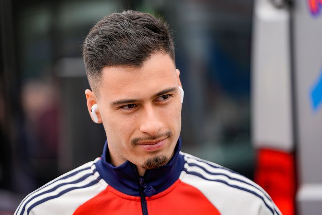 Gabriel Martinelli of Arsenal arrives at the stadium prior to kick off during the Emirates FA Cup fifth round match Mansfield Town vs Arsenal at One Call Stadium, Mansfield, United Kingdom on 07 March 2026

(Photo by Maynard Manyowa/News Images)