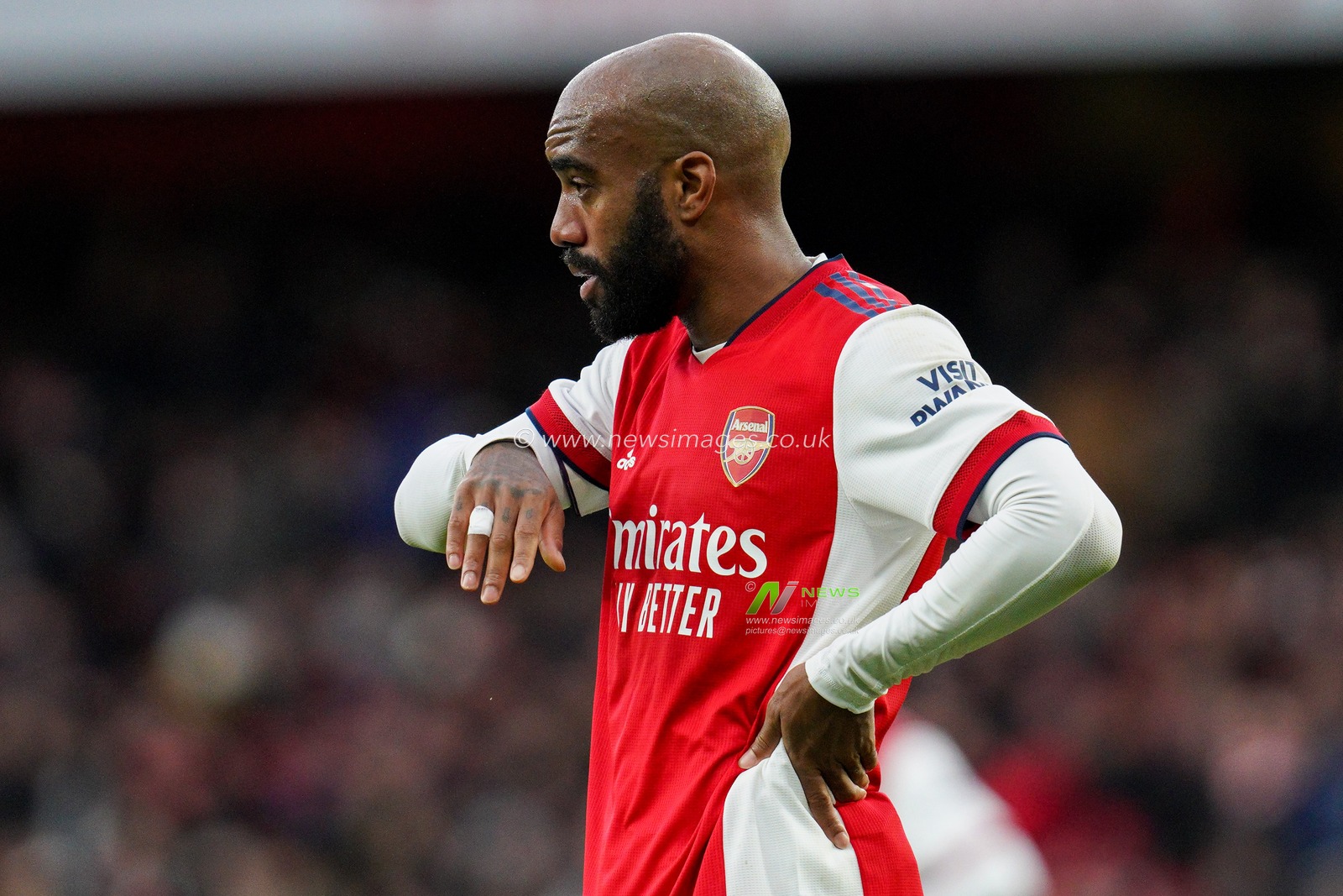 Alexandre Lacazette #9 of Arsenal