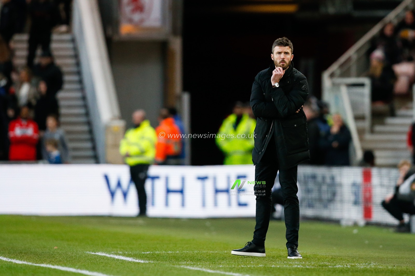 Michael Carrick manager of Middlesbrough during the Sky Bet Championship match Middlesbrough vs Blackpool at Riverside Stadium, Middlesbrough, United Kingdom, 4th February 2023

(Photo by Ben Early/News Images)