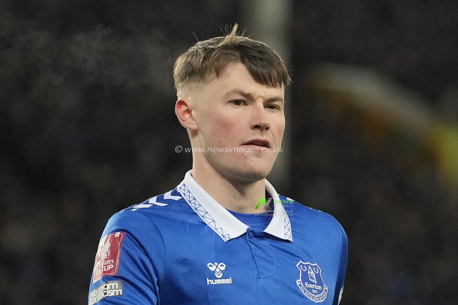 Nathan Patterson of Everton during the Emirates FA Cup Third Round Replay match Everton vs Crystal Palace at Goodison Park, Liverpool, United Kingdom, 17th January 2024

(Photo by Steve Flynn/News Images)