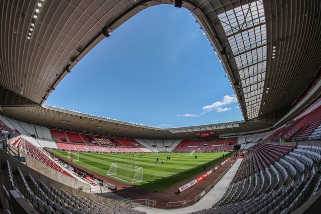A general view of the Stadium of Light during the Pre-season friendly match Sunderland vs Real Betis at Stadium Of Light, Sunderland, United Kingdom, 2nd August 2025

(Photo by Alfie Cosgrove/News Images)