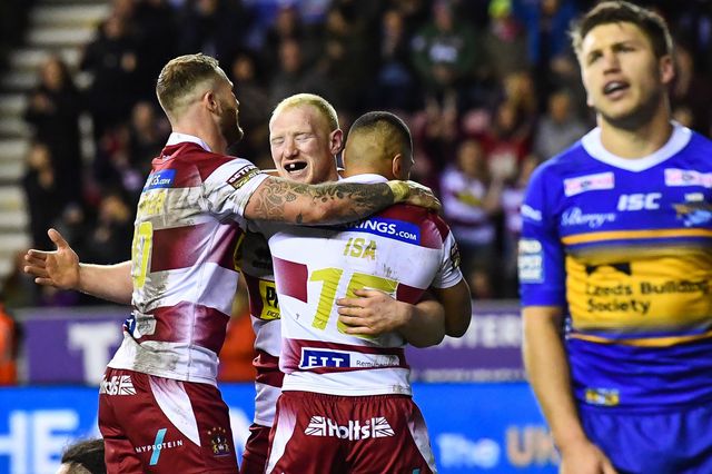 Betfred Super League Round 2 Wigan Warriors vs Leeds Rhinos