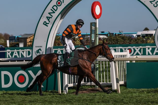 Nick Rocket ridden by Patrick Mullins wins the 16:00 Random Grand National Handicap Chase during the Randox Grand National 2025 Day 3 Grand National Day at Aintree Racecourse, Liverpool, United Kingdom, 5th April 2025

(Photo by Mark Cosgrove/News Images)