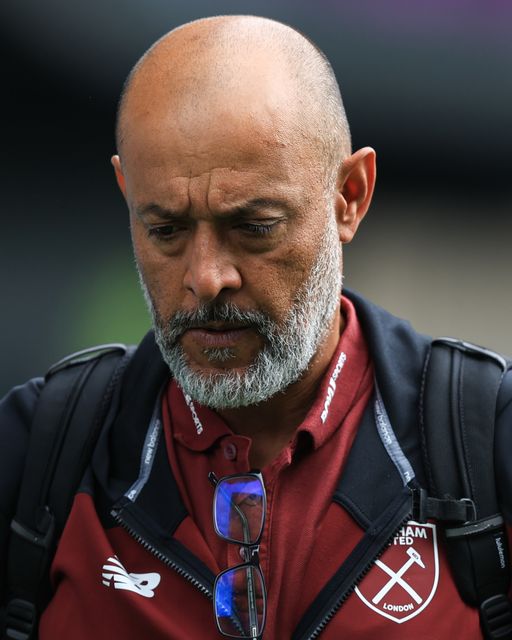 West Ham United manager Nuno Espirito Santo arrives ahead of the Sky Bet Championship match Burnley vs West Ham United at Turf Moor, Burnley, United Kingdom on 16 August 2026

(Photo by Jorge Horsted/News Images)