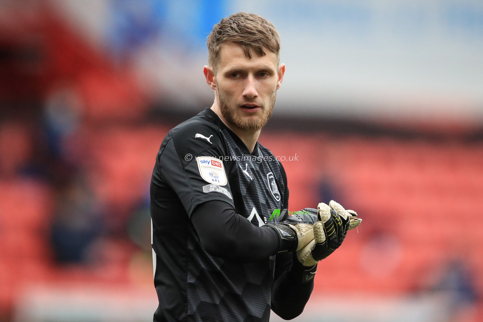 Bradley Collins #40 of Barnsley during the game