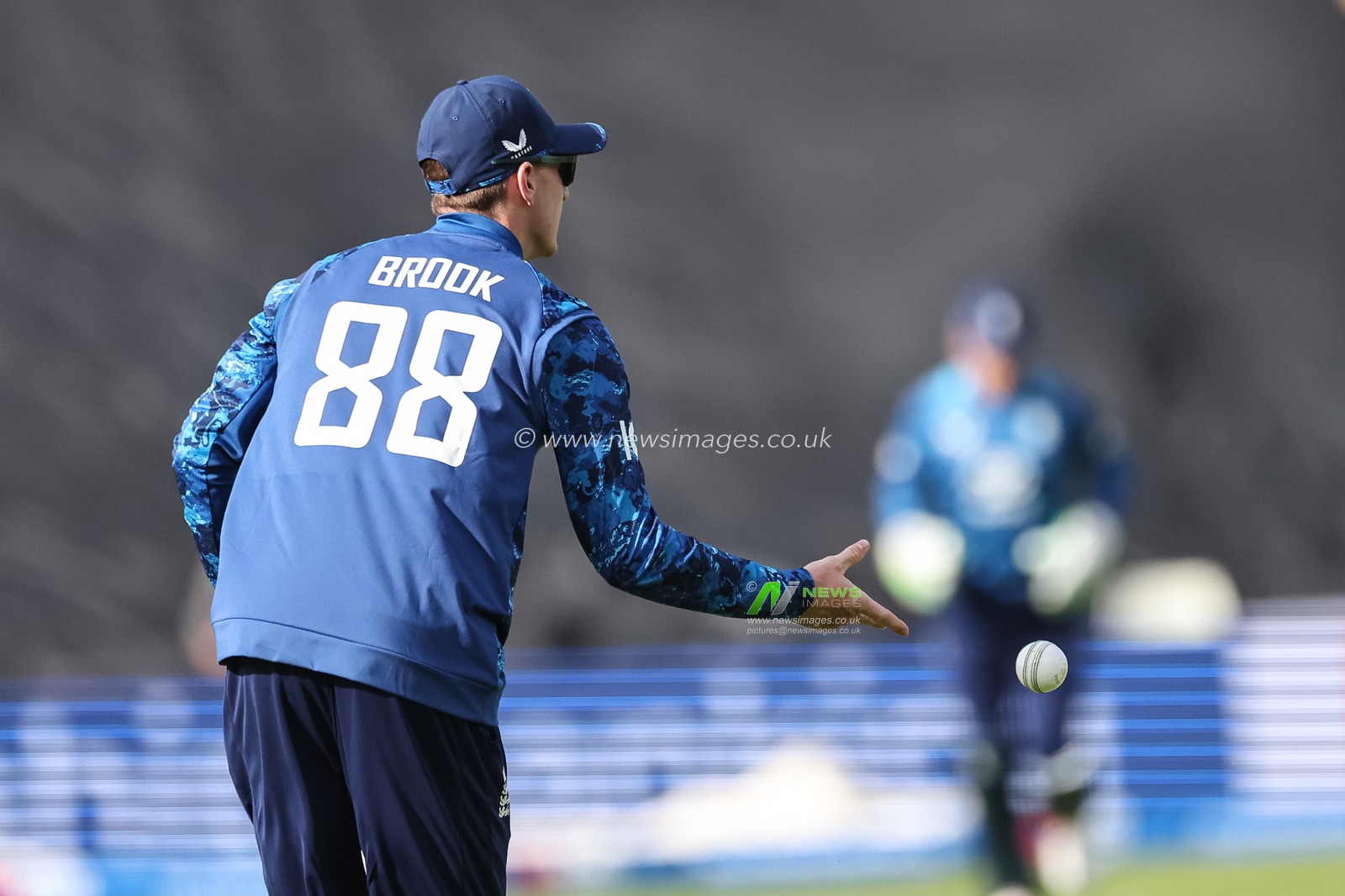 England captain Harry Brook catches Justin Greaves of West Indies during the 1st Metro Bank ODI England vs West Indies at Edgbaston, Birmingham, United Kingdom, 29th May 2025

(Photo by Mark Cosgrove/News Images)