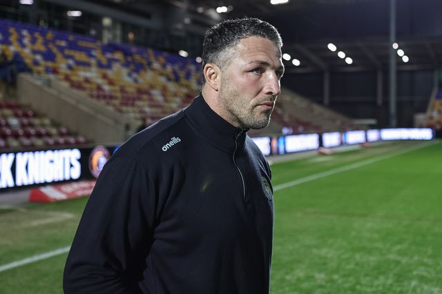 Sam Burgess head coach of Warrington Wolves arrives during the Betfred Super League Round 4 match York Knights vs Warrington Wolves at LNER Community Stadium, York, United Kingdom on 06 March 2026

(Photo by Mark Cosgrove/News Images)