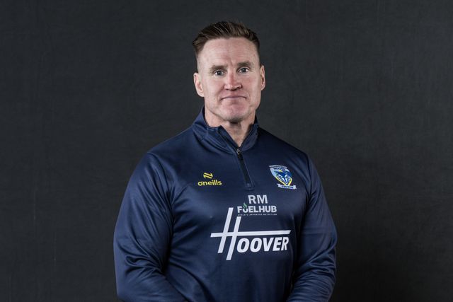 Richard Marshall First team coach during the Warrington Wolves Team Headshots at Warrington wolves training centre, Warrington, United Kingdom, 16th January 2025

(Photo by Craig Thomas/News Images)